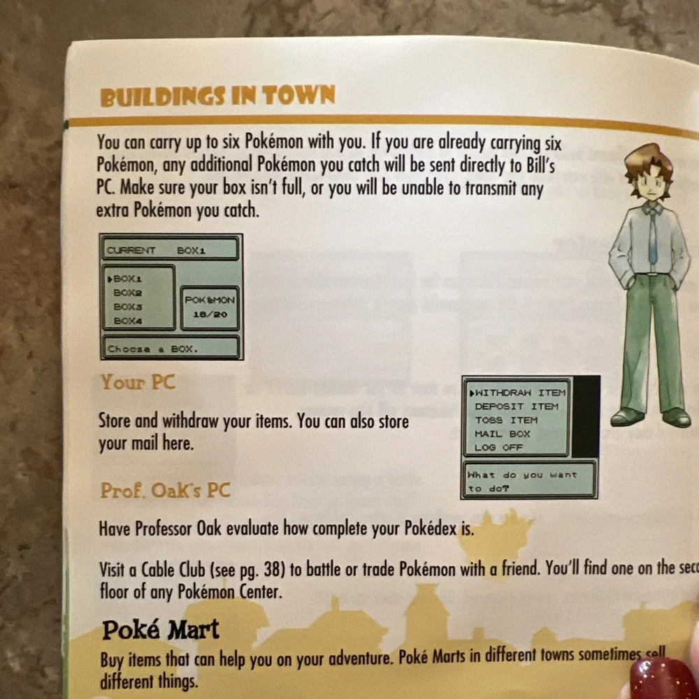 Pokemon Crystal Version Trainers Guide - Gameboy - MANUAL ONLY  RARE 1995-2001